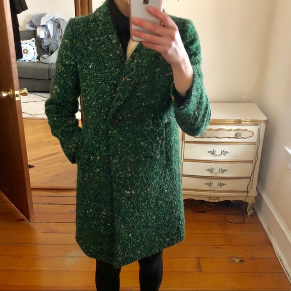 Jcrew Daphne Coat In Italian Tweed 